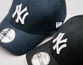 New Era 39THIRTY MLB Diamond Era New York Yankees Stretch Fit Black / Optic White Cap