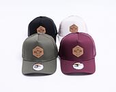 New Era 9FORTY A-Frame Trucker Heritage Patch Snapback Stone Cap