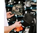 New Era Clean Trucker New York Yankees Snapback Woodland Camo / Black Cap