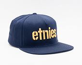 Etnies Corp Snapback Navy/Yellow Cap