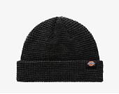 Dickies Woodworth Waffle Black Winter Beanie