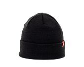 éS Block Beanie Black