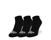 New Era Flag Sneaker 3Pack Black Socks