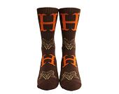 HUF × Thrasher Duality Sock Chocolate Socks