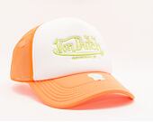 Von Dutch Atlanta Trucker Foam White/Orange Cap