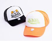 Von Dutch Atlanta Trucker Foam White/Orange Cap