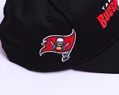 New Era 9FIFTY Stretch-Snap NFL Team Wordmark Tampa Bay Buccaneers Black Cap