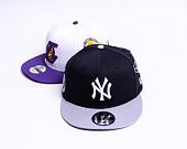 New Era 9FIFTY MLB All Over Patch  Los Angeles Lakers Navy Cap