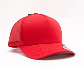 Yupoong 5-Panel Retro Trucker Cap Red