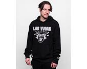 New Era NFL Team Logo Pull Over Hoody Las Vegas Raiders Black/White