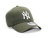 New Era League Essential New York Yankees 9FORTY Olive/White Cap