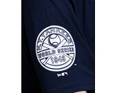 New Era Heritage Back Print Oversized Tee New York Yankees Oceanside Blue / Off White T-Shirt