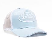 Von Dutch Trucker Ody Imi Patent Lt.Blue/White Cap