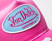 Von Dutch Trucker Cary Satin Pink/Sand Cap