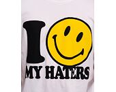 Triko Market Smiley Haters T-Shirt Cream