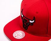 Kšiltovka Mitchell & Ness NBA Conference Patch Snapback Chicago Bulls Red