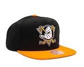 Kšiltovka Mitchell & Ness NHL Team 2 Tone 2.0 Snapback Anaheim Ducks Black / Orange