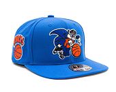 Kšiltovka Mitchell & Ness NBA Logo History Fitted Hwc New York Knicks Blue