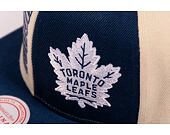 Kšiltovka Mitchell & Ness NHL Pop Panel Snapback Toronto Maple Leafs Off White