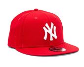 New Era 9FIFTY MLB Color New York Yankees Snapback Scarlet/Optic White Cap