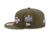 Kšiltovka New Era 59FIFTY MLB 5 Olive WS Los Angeles Dodgers New Olive / White