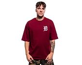 Triko New Era League Essentials Oversized Tee Detroit Tigers Cardinal / White