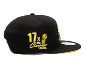 Kšiltovka New Era 9FIFTY NBA Team Drip Los Angeles Lakers Black / Upright Yellow