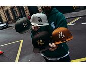 Kšiltovka New Era 9FIFTY MLB League Essential New York Yankees Dark Brown / Bronze