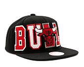 Kšiltovka Mitchell & Ness Varsity Bust Snapback NBA CHICAGO BULLS Black