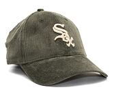 Kšiltovka New Era 9FORTY MLB Cord Chicago White Sox New Olive / Stone