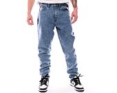 Džíny Karl Kani KK Retro Tapered Workwear Denim vintage mid blue