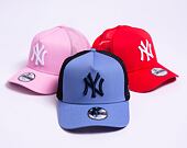 Dětská kšiltovka New Era 9FORTY Kids A-Frame Trucker MLB League Essential New York Yankees Copen Blu