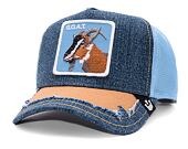 Kšiltovka Goorin Brothers Silky Goat Trucker Denim