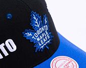 Kšiltovka Mitchell & Ness Overbite Pro Snapback Toronto Maple Leafs Black