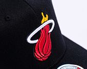 Kšiltovka Mitchell & Ness Top Spot Classic Red Miami Heat Black