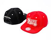 Kšiltovka Mitchell & Ness Contrast Natural Snapback Hwc Philadelphia 76Ers Red