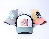 Kšiltovka Capslab Looney Tunes Trucker - Superior Bugs Bunny - White / Black / Mint