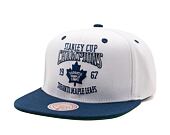 Kšiltovka Mitchell & Ness Toronto Maple Leafs White