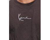 Triko Karl Kani Small Signature Essential Tee anthracite