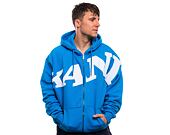 Mikina Karl Kani Wavy Retro Os Full Zip Hoodie aqua