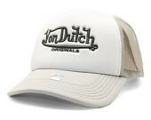 Kšiltovka Von Dutch Trucker Atlanta - Grey/White