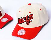 Kšiltovka NBA Retro Type Pro Snapback Chicago Bulls Off White