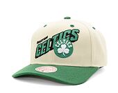 Kšiltovka NBA Retro Type Pro Snapback Boston Celtics Off White