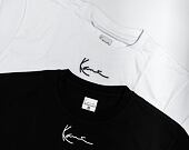 Balení dvou triček Karl Kani Small Signature Essential Tee 2 Pack black/white