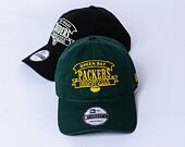 Kšiltovka New Era - 9TWENTY Retro - Green Bay Packers - Dark Green