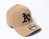 Kšiltovka New Era - 39THIRTY Stretch Nylon - Oakland Athletics - Beige