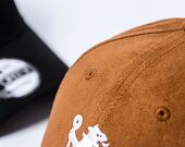 Kšiltovka New Era - 9FORTY Suede - Chelsea FC Lion Crest - Brown