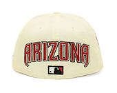 Kšiltovka New Era - 59FIFTY Upside-Down - Arizona Diamondbacks - Off White