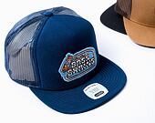 Kšiltovka Brixton - Bass Brains Boat HP Trucker - Washed Navy