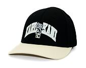 Kšiltovka Karl Kani OG Eagle Embro Cap black/light sand